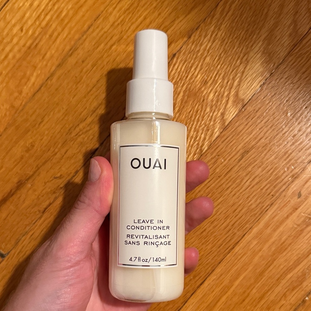 OUAI Leave-In Conditioner in Cream Bottle. Full size. New.